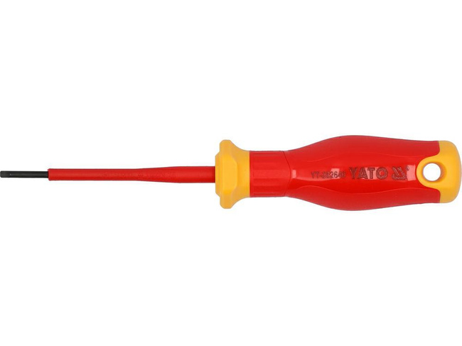 YATO WKRĘTAK IZOLOWANY 2,5x75mm  EXTRA SLIM