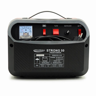 PROSTOWNIK WELDMAN STRONG 50 Z ROZRUCHEM 12V/24V