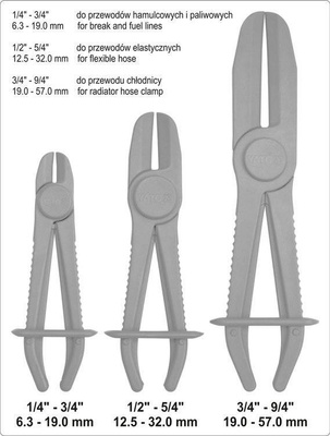 YATO ZACISKI DO PRZEWODÓW Z CIECZĄ   0840
