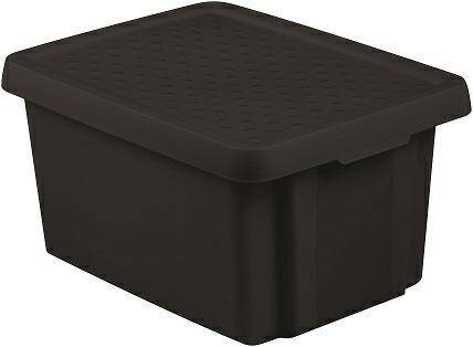 CURVER POJEMNIK ESSENTIALS 16L Z PRZYKRYWKĄ /CZARNY