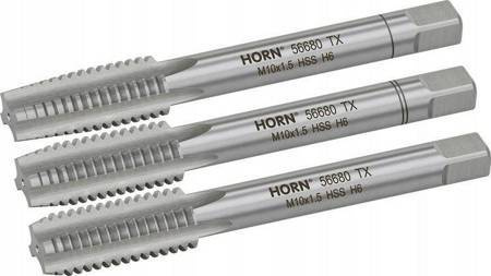 ARTPOL KOMPLET GWINTOWNIKÓW RĘCZNYCH M 10x1,50mm  3szt.