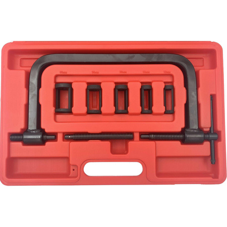 Zestaw do kompresji sprężyn zaworowych dla motocykli 7 sztuk CN5007 - ELLIENT TOOLS