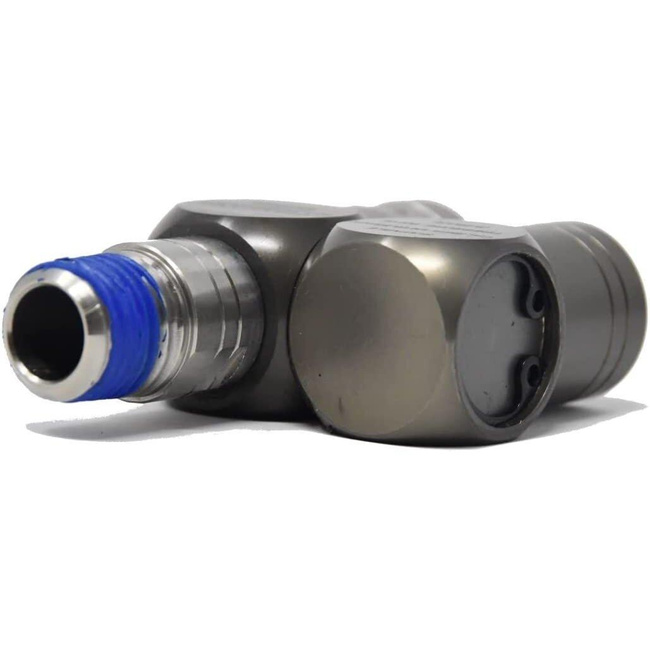 Uniwersalny złączka 1/4" (gwint zewnętrzny i wewnętrzny) obrotowy 360° z regulatorem CA401 - SUMAKE