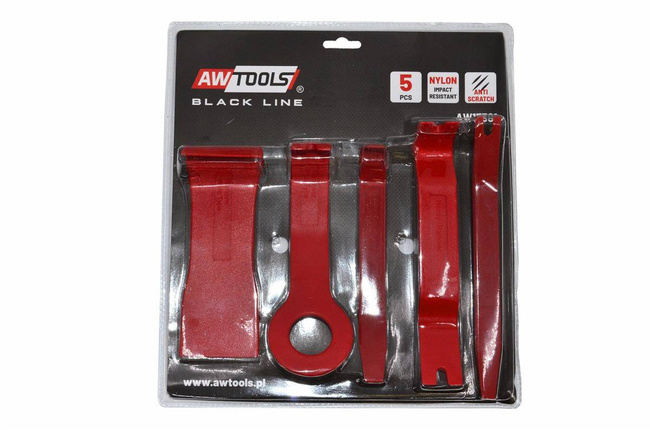 AWTOOLS ZESTAW ŚCIĄGACZY DO TAPICERKI NYLON 5cz .