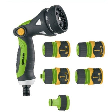 Zestaw końcówek do węża ogrodowego 1/2" Fieldmann FDS 1018-23R