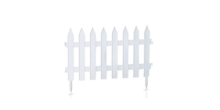PROSPERPLAST PŁOTEK OGRODOWY 3,5m GARDEN CLASSIC BIAŁY