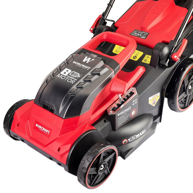 Akumulatorowa kosiarka do trawy bezszczotkowa Li-ion 40V (20V + 20V) CLMS40LiBH - WORCRAFT