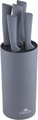 GERLACH.ZESTAW NOŻY W BLOKU  5szt. SMART