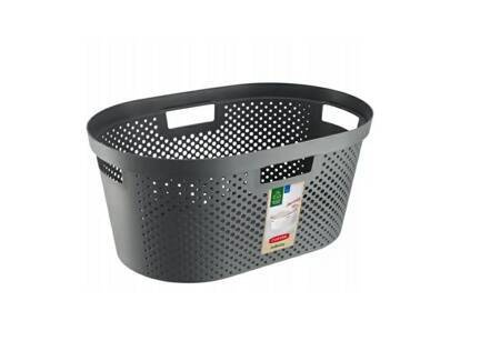 CURVER KOSZ DO MAGLA RECYCLED 40L /CIEMNY SZARY