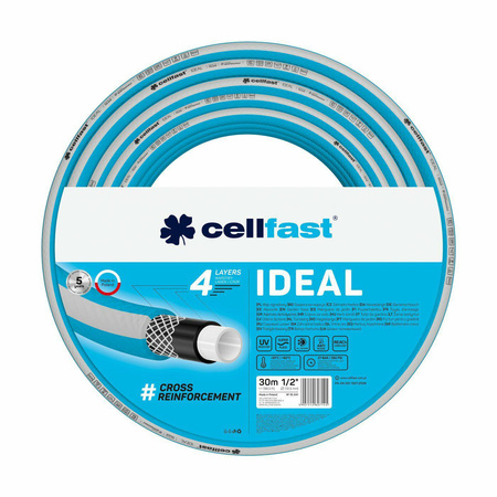 CELLFAST WĄŻ OGRODOWY IDEAL 1/2" 30m