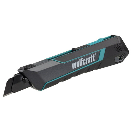 WOLFCRAFT NÓŻ Z ODŁAMYWANYM OSTRZEM 18mm "PRO SAFETY"