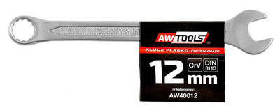 AWTOOLS KLUCZ PŁASKO-OCZKOWY CrV DIN3113 ROZMIAR: 13 (MM)