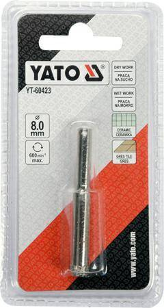 YATO KORONA Z NASYPEM DIAMENTOWYM  8mm