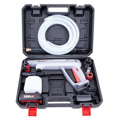 Bezprzewodowy ciśnieniowy czyścik Li-ion 20V 2.0Ah w pudełku plastikowym CPCS20LiDM - WORCRAFT