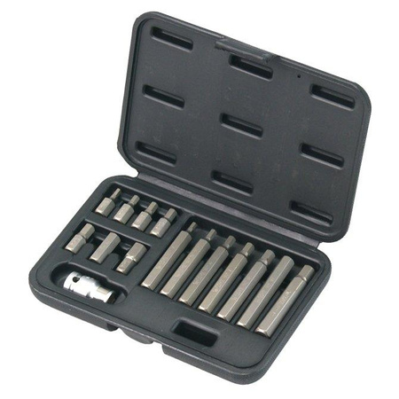 Zestaw wierteł do wkrętarek 15 sztuk, HEX EL12102403 - ELLIENT TOOLS