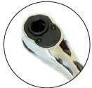  Grzechotka mini  na bity 6kt. wewnętrzny 1/4" 60 zębów Jonnesway RD01