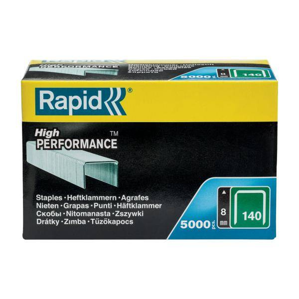 Zszywki Rapid z drutu płaskiego nr 140 (8 mm) - opakowanie 5000 szt. RAPID-11908111