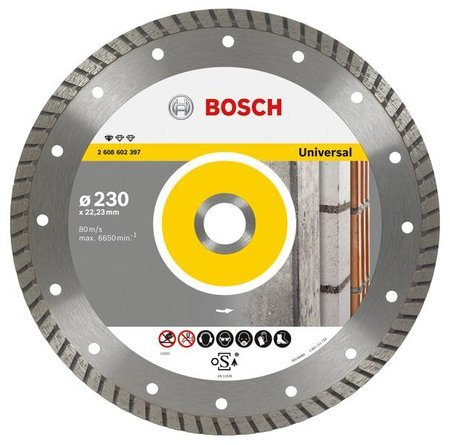 BOSCH TARCZA DIAMENTOWA  230x22 TUR UNIV