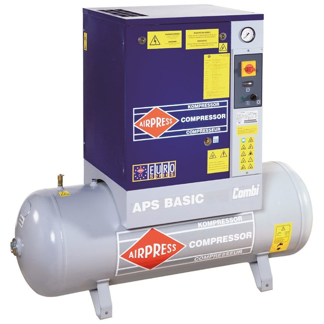 Kompresor śrubowy 600 l/min APS 7.5 BASIC COMBI AIRPRESS 36907