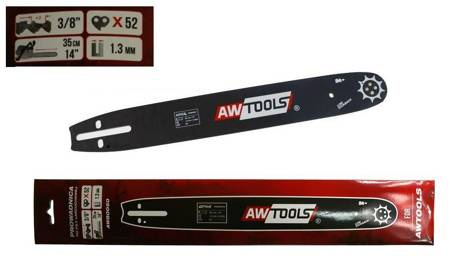 AWTOOLS PROWADNICA DO PIŁY 35cm/50/3/8"/1,3 DO CS450