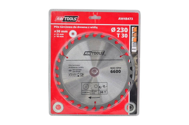 AWTOOLS PIŁA TARCZOWA WIDIOWA 315x30/22/16x30z