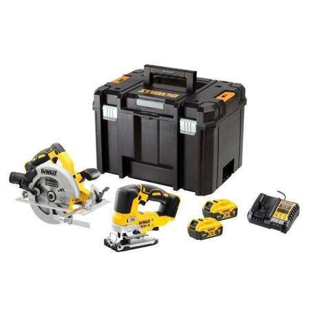 DEWALT ZESTAW COMBO 18V DCK2012P2T (DCS570 + DCS334) 2x5,0Ah