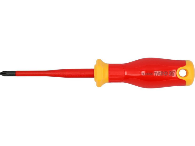 YATO WKRĘTAK IZOLOWANY PH2x100mm  EXTRA SLIM