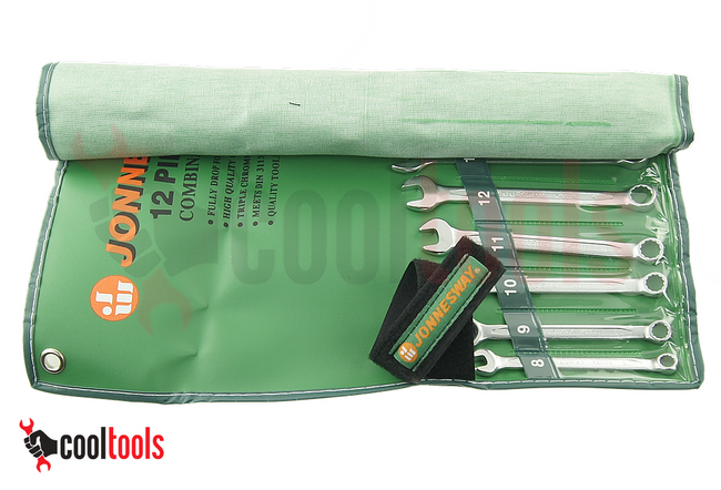 Zestaw kluczy płasko - oczkowych  8-22 mm 12 szt. Jonnesway W26112S