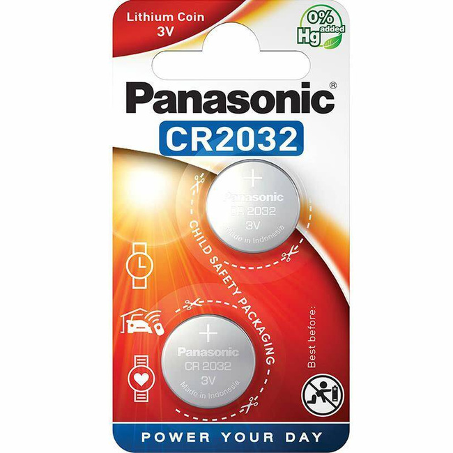 PANASONIC BATERIA  CR 2032EP/2B