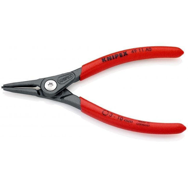 Szczypce do pierścieni zewnętrznych 140mm (Ø3-10mm) KNIPEX 4911A0