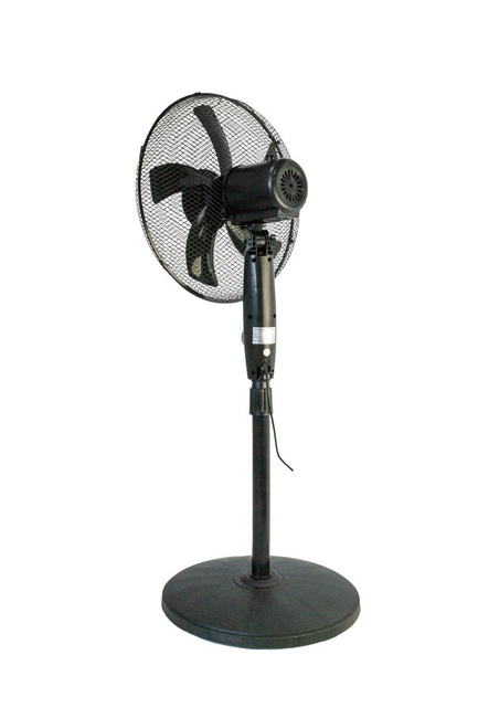 VOLTENO WENTYLATOR PODŁOGOWY CZARNY 40cm PODSTAWA OKRĄGŁA