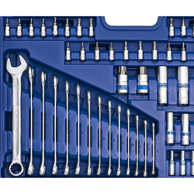 ZESTAW KLUCZY NASADOWYCH 1/4" + 3/8" + 1/2" 218 SZT. KR218MDA