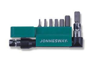 JONNESWAY KOŃCÓWKI IMBUSOWE 1/4"  7 elem . + POKRĘTŁO  S08H2H8S