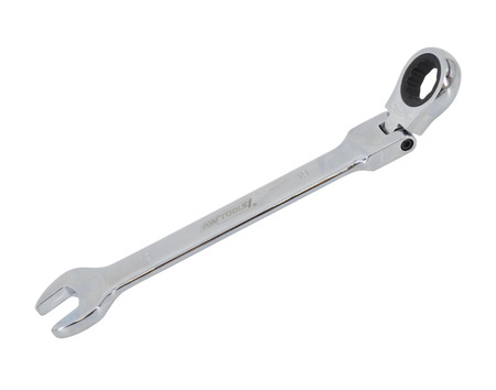 AWTOOLS KLUCZ PŁASKO-OCZKOWY Z GRZECHOTKĄ PRZEGUBOWY 16mm