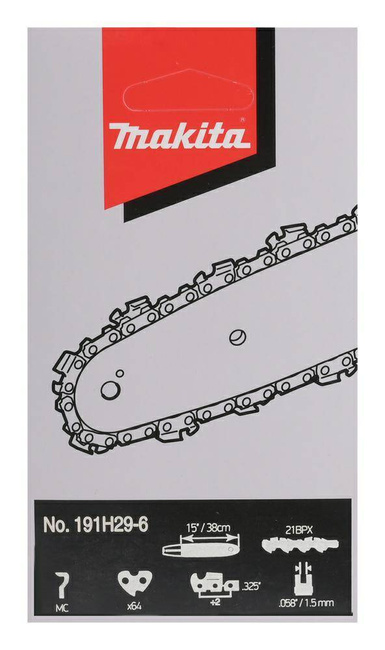 MAKITA ŁAŃCUCH TNĄCY 21BPX 38cm 1,5mm 0,325"