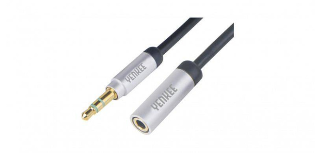 YCA 222 BSR Kabel AUX M/F 2m met. YENKEE