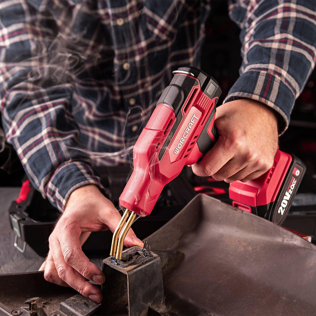 Lutownica bezprzewodowa akumulatorowa Li-ion 20V BMC CPWS20Li - WORCRAFT