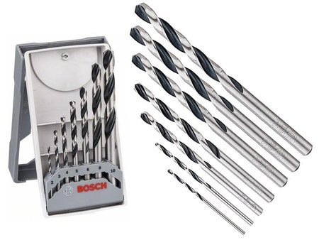 BOSCH WIERTŁO METAL HSS POINTTEQ  7cz. kpl. X-LINE