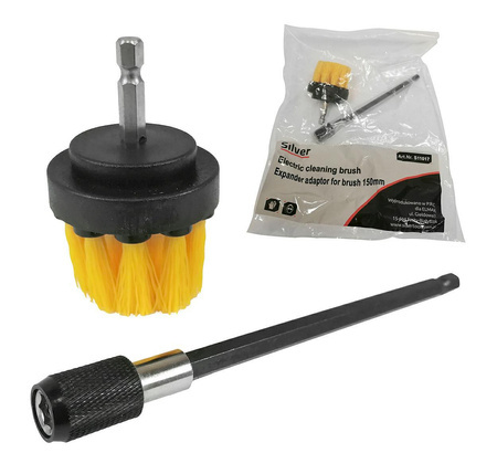 PRZEDŁUŻKA 150mm DO SZCZOTEK CZYSZCZĄCYCH  NA WKRĘTARKĘ MODEL EX11019