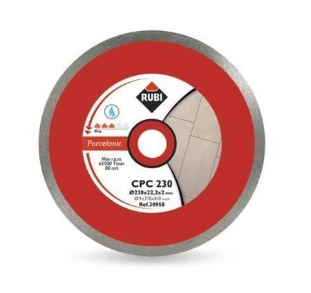 RUBI TARCZA DIAMENTOWA CPC 250 x 25,4mm PRO DO GRESU PORCELANOWEGO