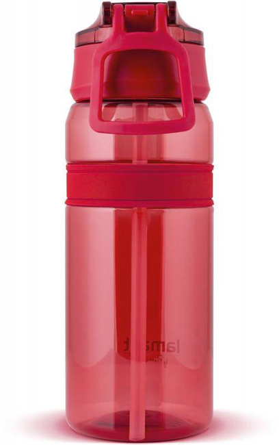 LT4060 BIDON 0,7L CZERWONY STRAW LAMART