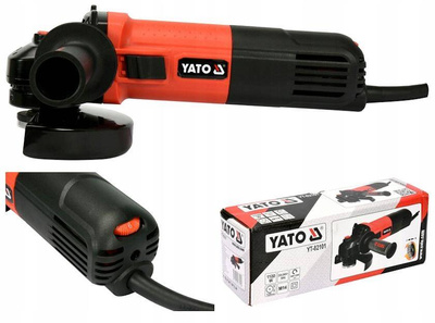 YATO SZLIFIERKA KĄTOWA 125mm 1100W  REGULACJA OBROTÓW
