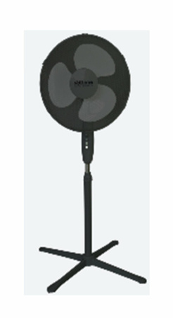 VOLTENO WENTYLATOR PODŁOGOWY CZARNY 40cm PODSTAWA KRZYŻAK