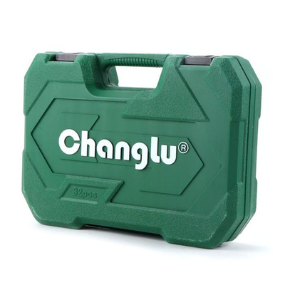 Zestaw gniazd 1/2", 32 sztuki, 6 punktów + 12 punktów CL106732 - CHANGLU TOOLS