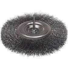 SZCZOTKA TARCZOWA FALISTA  Fi 80mm TRZPIEŃ