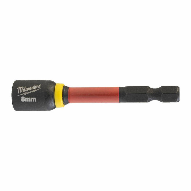MILWAUKEE KOŃCÓWKA Z NASADKĄ MAGNETYCZNA HEX  8mm (65mm)