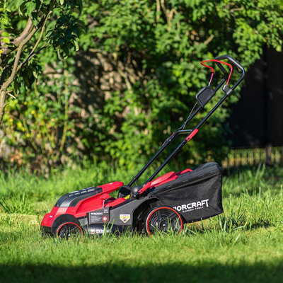 Akumulatorowa kosiarka do trawy bezszczotkowa Li-ion 40V (20V + 20V) CLMS40LiBH - WORCRAFT