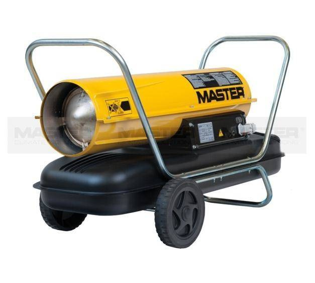 MASTER NAGRZEWNICA OLEJOWA B 100 CED BEZ ODPROWADZANIA SPALIN 29kW