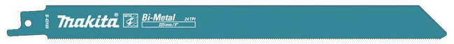 MAKITA BRZESZCZOT DO PIŁ SZABLASTYCH BIM 225x0,9mm /2szt. METAL(0,7-3,0mm),RURY(5-175mm)