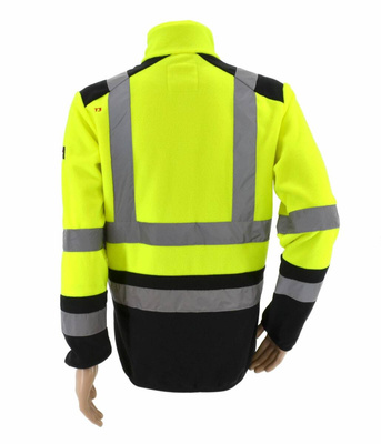AWTOOLS BLUZA POLAROWA T3/ ODBLASKOWA ŻÓŁTA/   S
